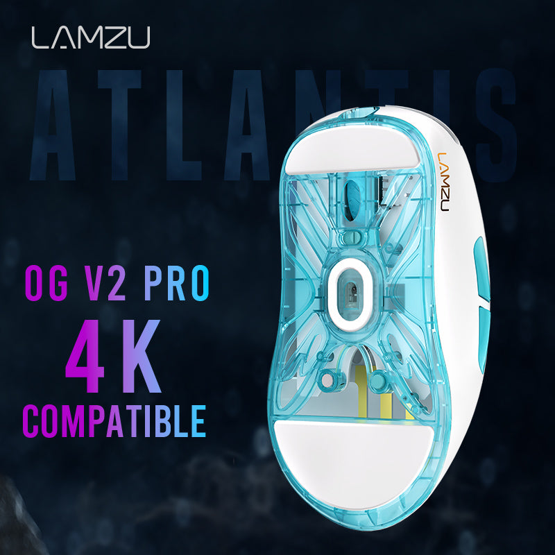 Lamzu Atlantis OG V2 Pro (4K Compatible) - Rücksender wie neu 