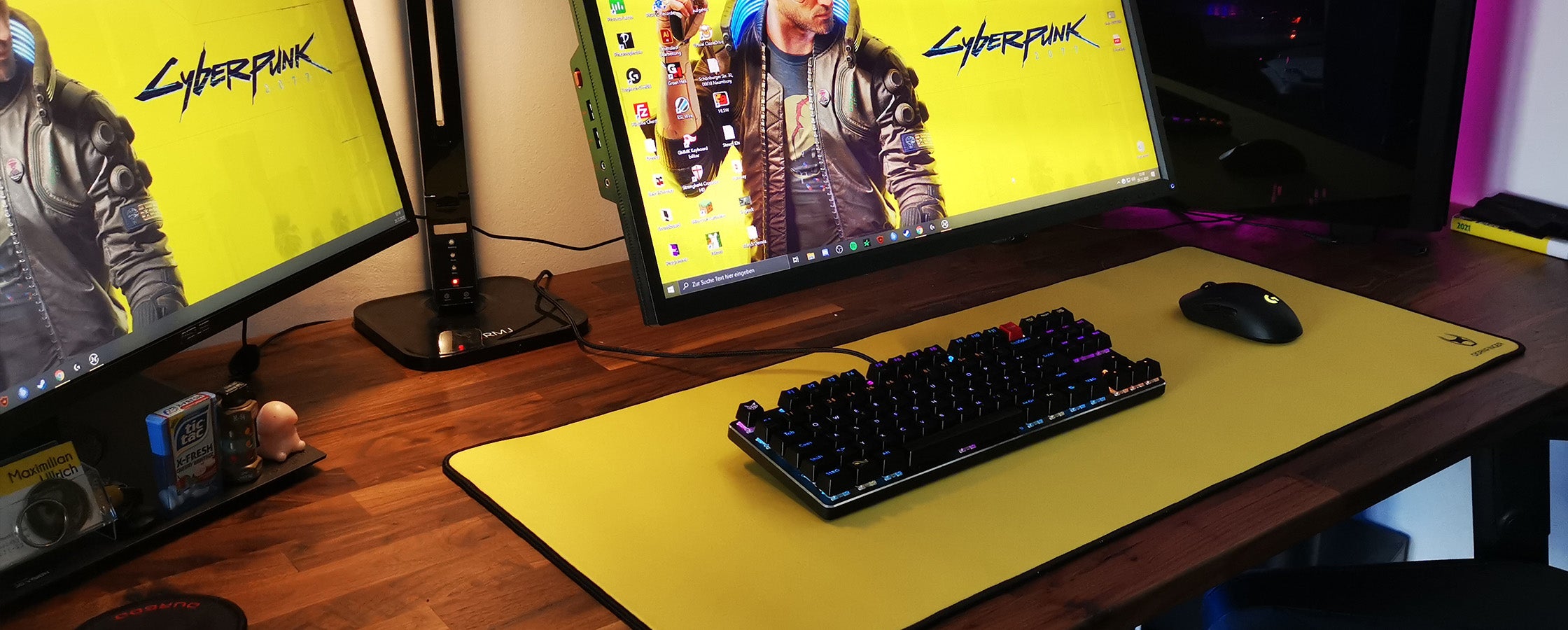 Designe dein <br>Gaming-Mauspad