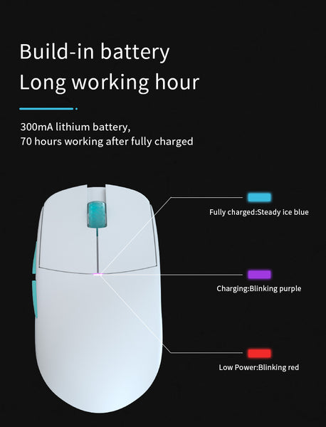 Lamzu Atlantis Mini - 49g Wireless Maus